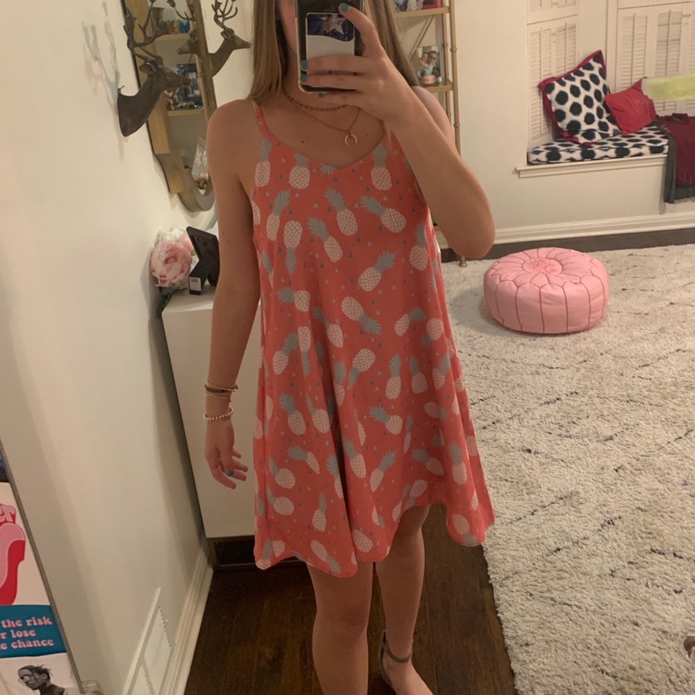 Jadelynn Brooke pink pineapple dress!